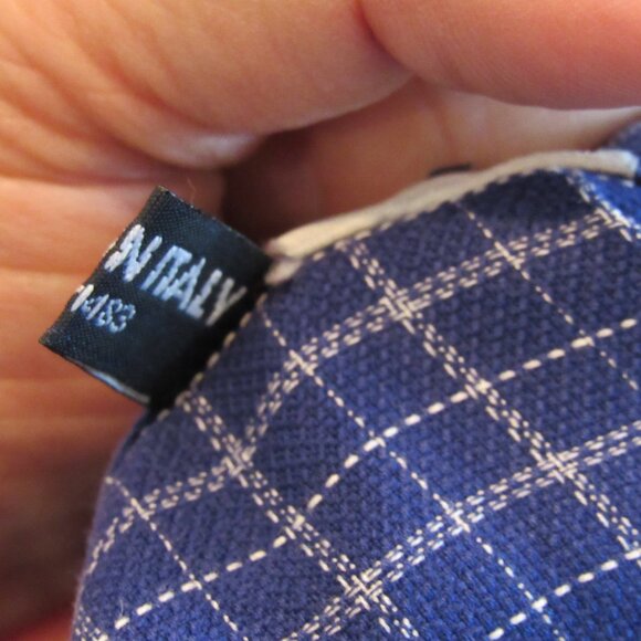 Paul & Shark Yachting Mens Shirt Blue Striped Made in Italy Sz 16/41 Large VG+ - Picture 12 of 12